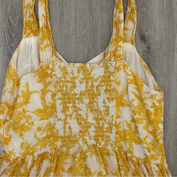 Free People Dance On The Blacktop Floral Mini Dress - Picture 6 of 8